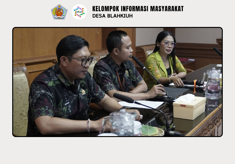 Rapat Koordinasi Lomba Puisi dan Pidato Bulan Bung Karno Desa Blahkiuh - Image 2