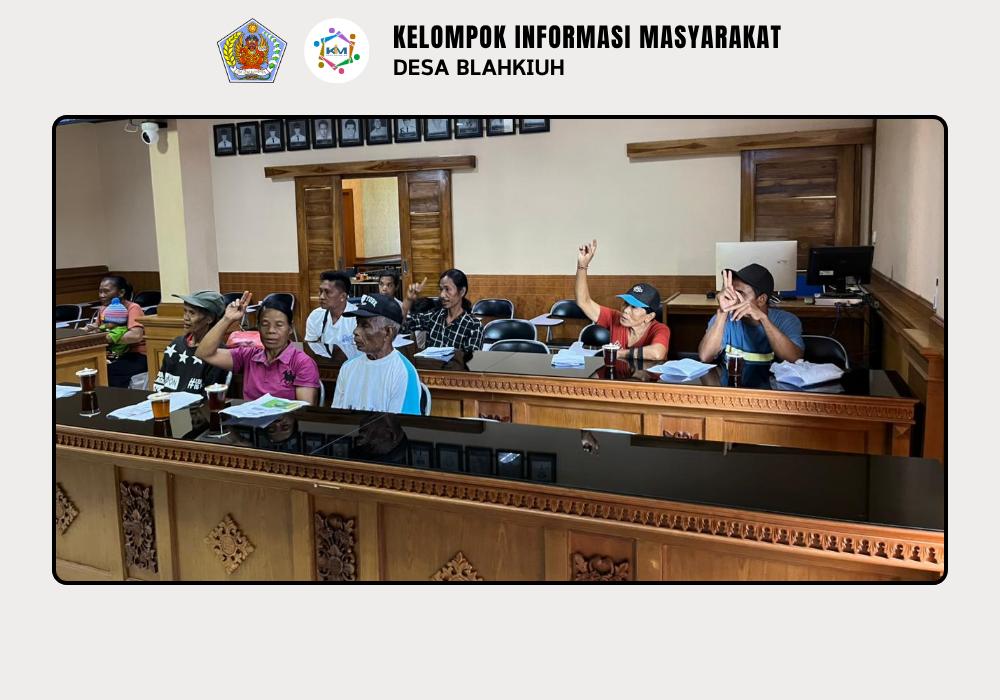 Sosialisasi dan Penandatanganan Surat Pernyataan BLT Desa Blahkiuh Berlangsung Lancar - Image 4