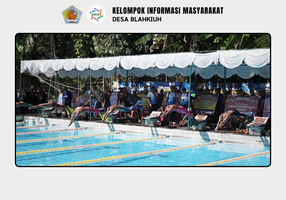 UPACARA PEMBUKAAN BUPATI BADUNG FINSWIMMING OPEN 2026 DI KOLAM RENANG TIRTA ARUM DESA BLAHKIUH - Image 8