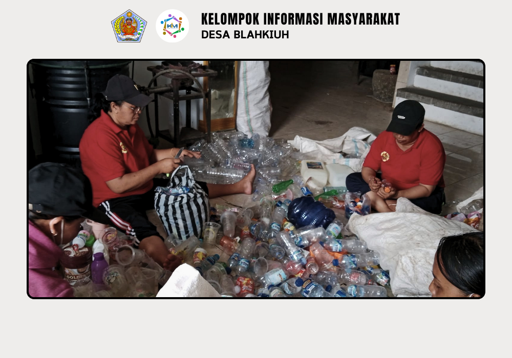Kegiatan Bank Sampah di Desa Blahkiuh - Image 5