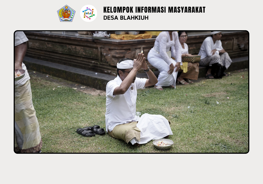 Kegiatan Serah Terima Upakara Piodalan di Pura Entap Sai, Banjar Benehkawan, Desa Blahkiuh - Image 7
