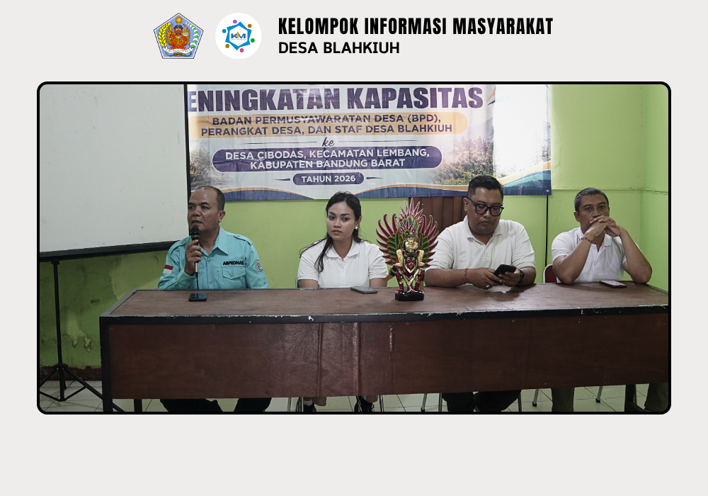 ORIENTASI LAPANGAN BPD, PERANGKAT DAN STAF DESA BLAHKIUH KE DESA CIBODAS, KECAMATAN LEMBANG, KABUPATEN BANDUNG BARAT - Image 4
