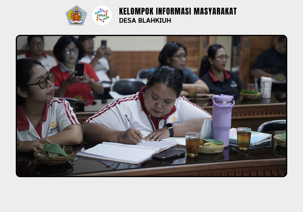 Musyawarah Masyarakat Desa (MMD) Menindaklanjuti Hasil Survey Mawas Diri (SMD) Desa Blahkiuh - Image 4