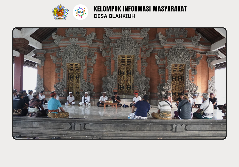 Parum Madya Desa Adat Blahkiuh Bahas Persiapan Upacara Pelebon Jero Mangku Pura Dalem Gede - Image 8