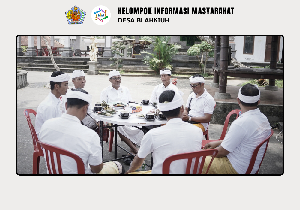 Kegiatan Serah Terima Upakara Piodalan di Pura Melanting Banjar Pikah, Desa Blahkiuh - Image 2
