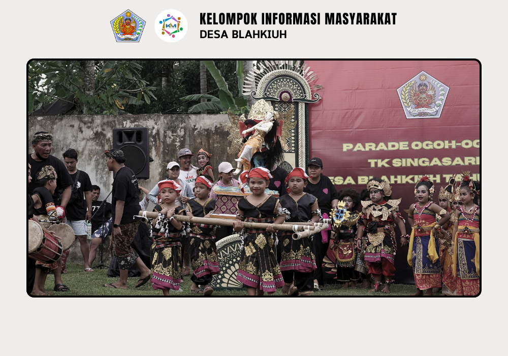 Parade Ogoh-Ogoh TK Singasari I dan II Desa Blahkiuh Berlangsung Meriah - Image 10
