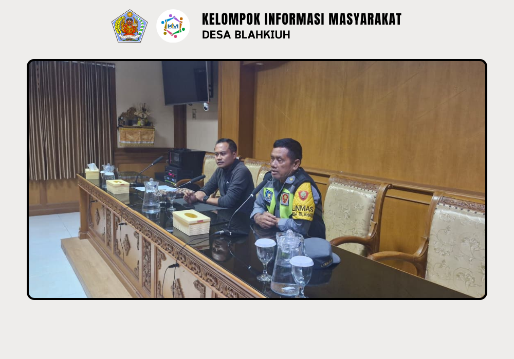 Linmas Desa Blahkiuh Melaksanakan Ronda di Wilayah Desa Blahkiuh - Image 2