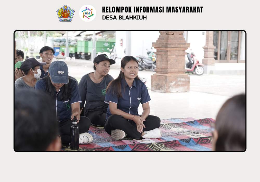 Rapat Evaluasi TPS 3R Kubon Ampas Sari Desa Blahkiuh - Image 6