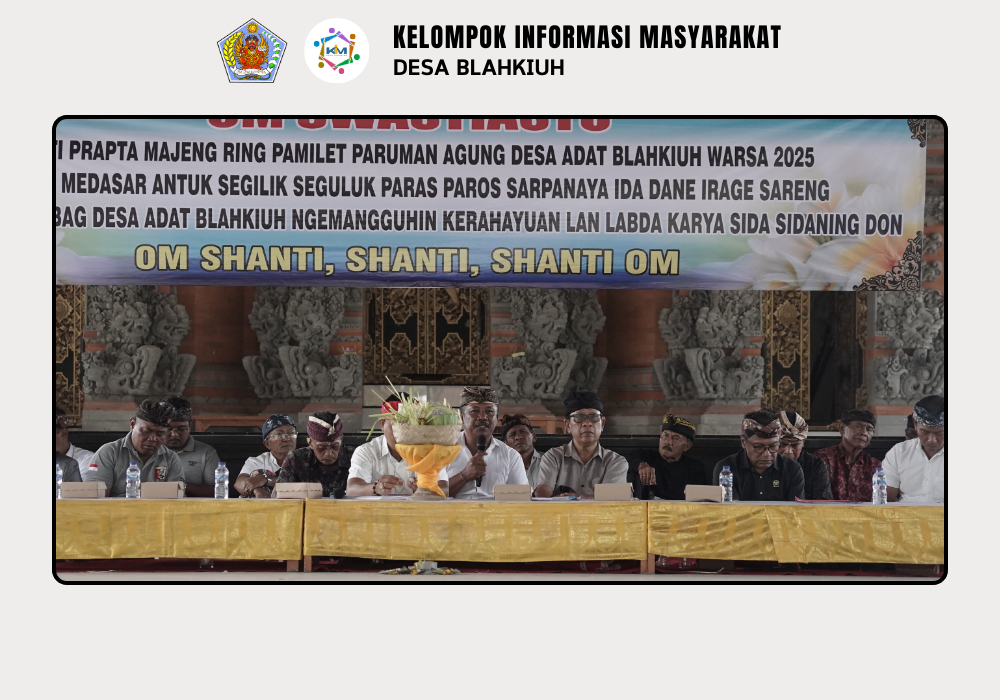 Paruman Agung Desa Adat Blahkiuh Tahun 2026 - Image 8