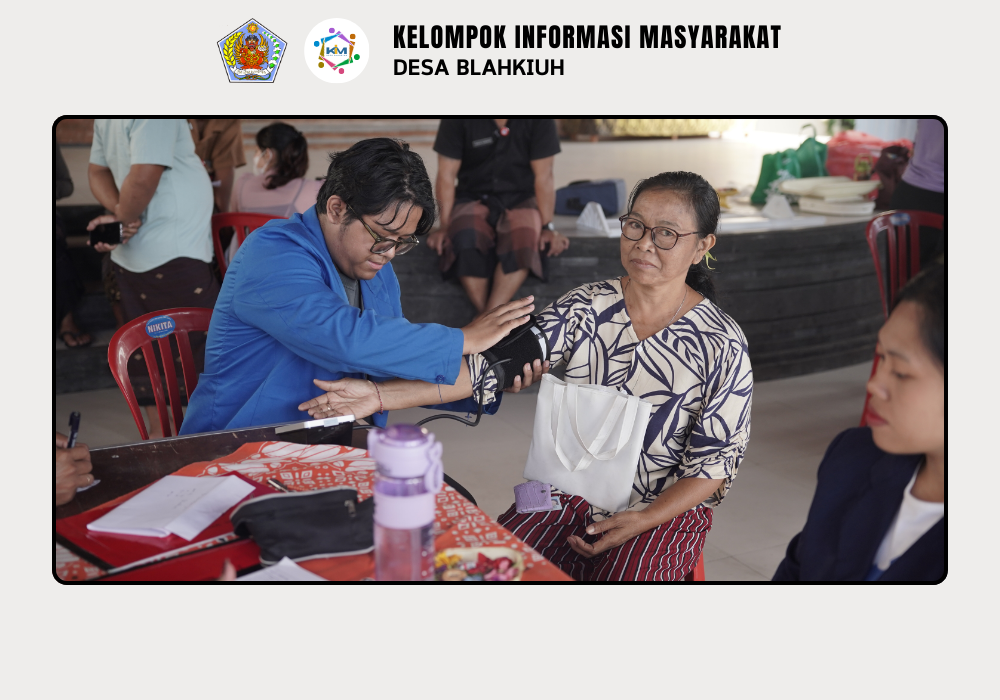 Kegiatan Posyandu Lansia Di Wilayah Banjar Kembangsari