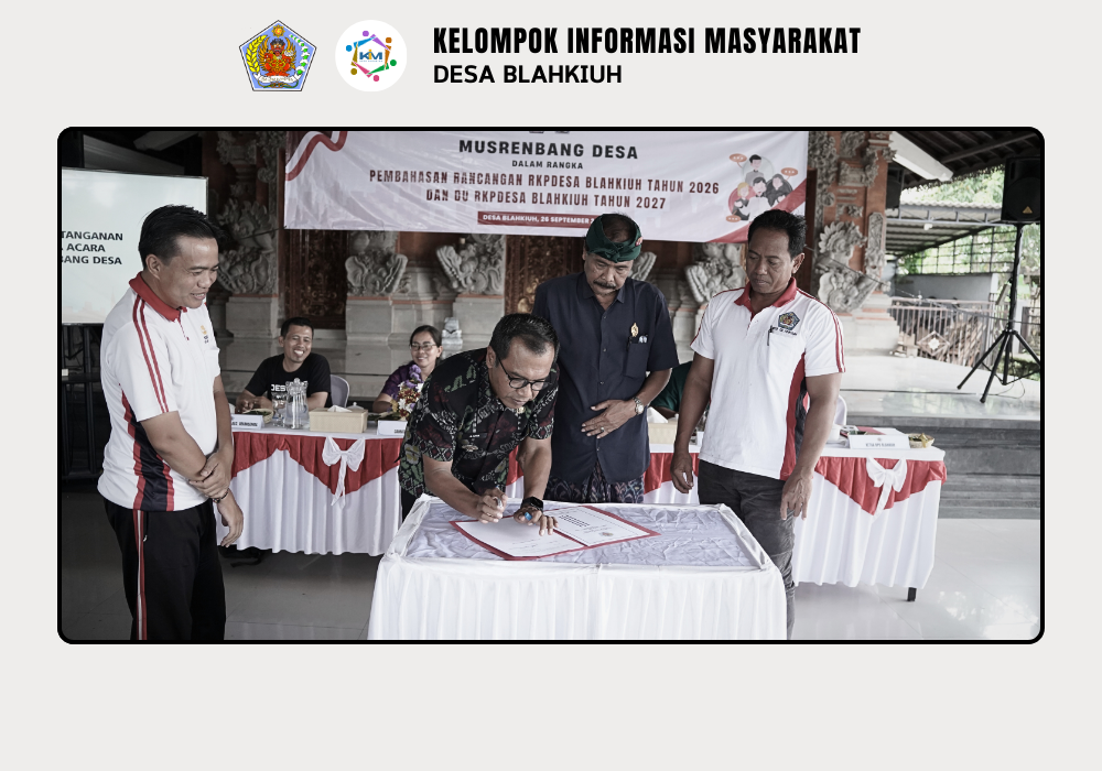 Pembahasan Rancangan RKPDesa Blahkiuh Tahun 2026 dan DU RKPDesa Blahkiuh Tahun 2027 - Image 10